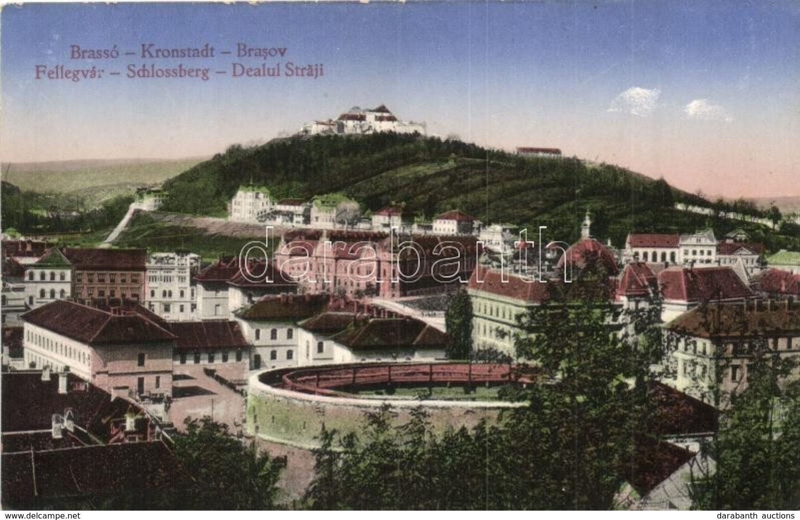 ** T2 Brassó, Kronstadt, Brasov; Fellegvár / Schlossberg / Castle - Unclassified