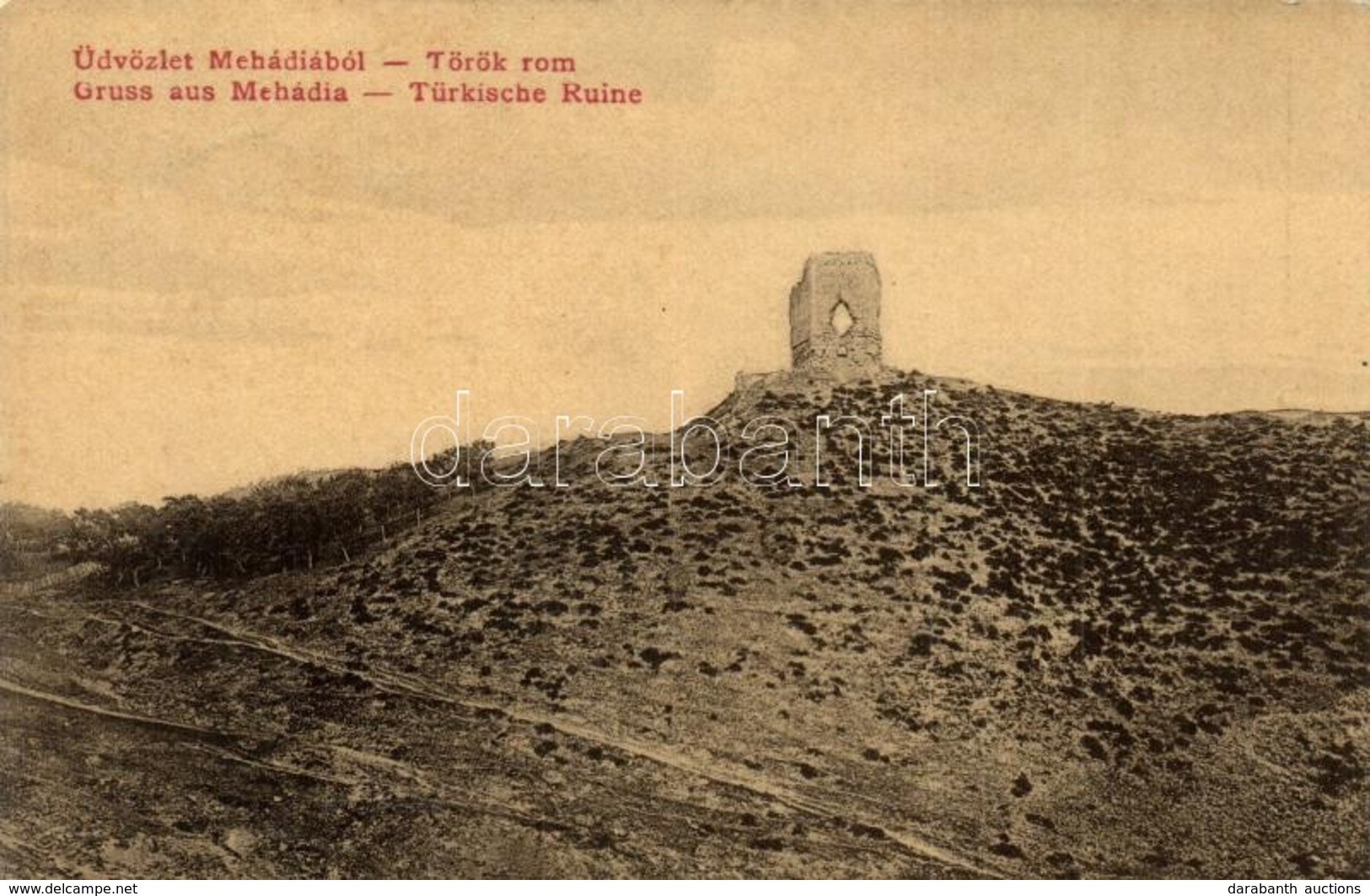 T2 Mehádia, Török Rom. W. L. 1503. Kiadó Brauch A. és Fia / Turkische Ruine / Turkish Ruins - Unclassified