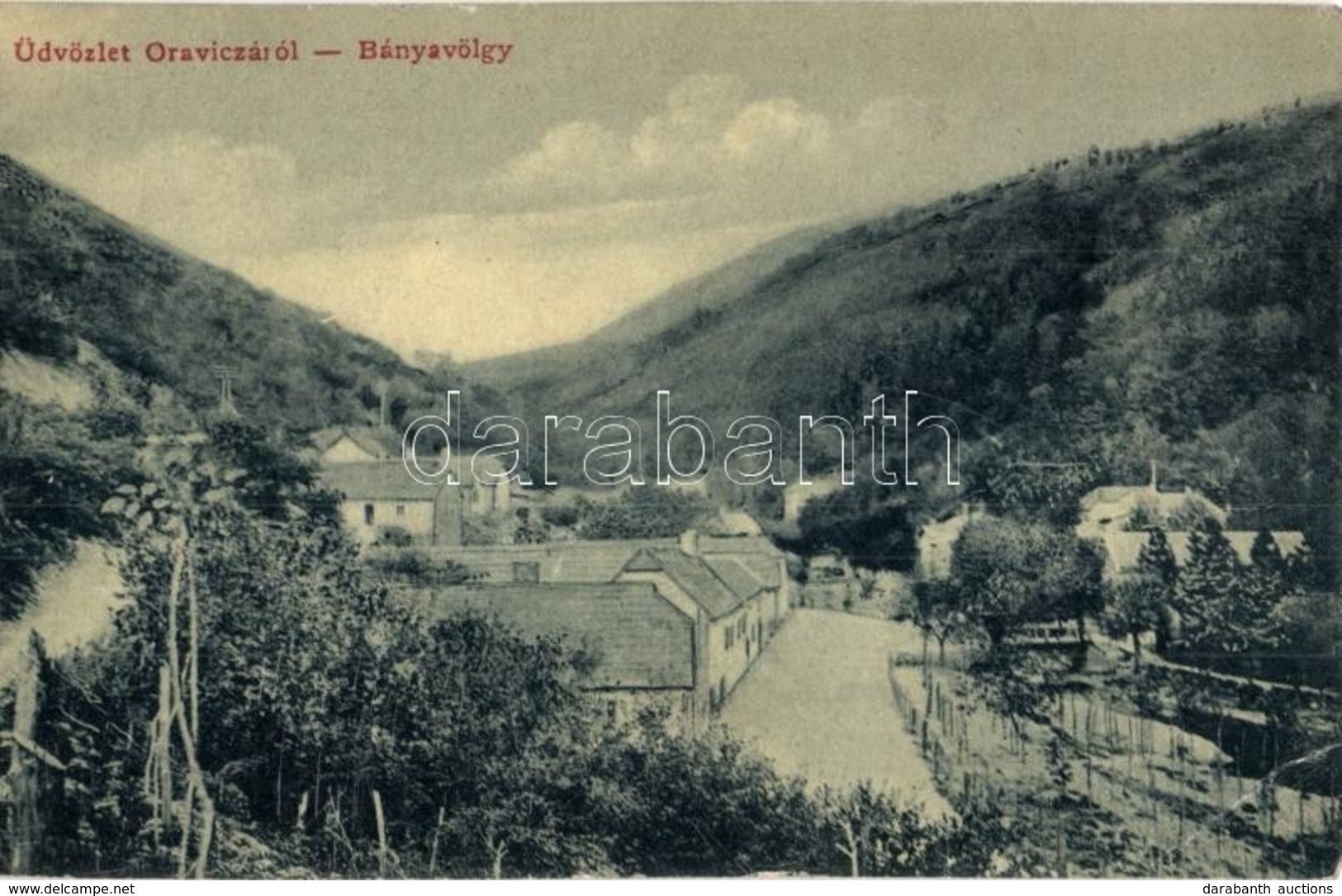 T2/T3 Oravica, Oravita; Bányavölgy. W.L. 1212. / Mine Valley (EK) - Unclassified