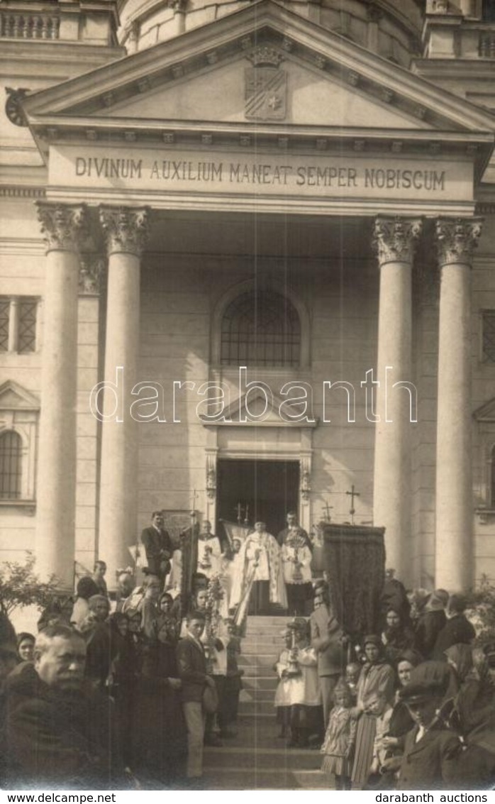 * T2 1928 Papd, Bobda; Báró Csávossy-család Mauzóleum Kápolnájának Felavatási ünnepsége / Inauguration Of The Mausoleum  - Unclassified