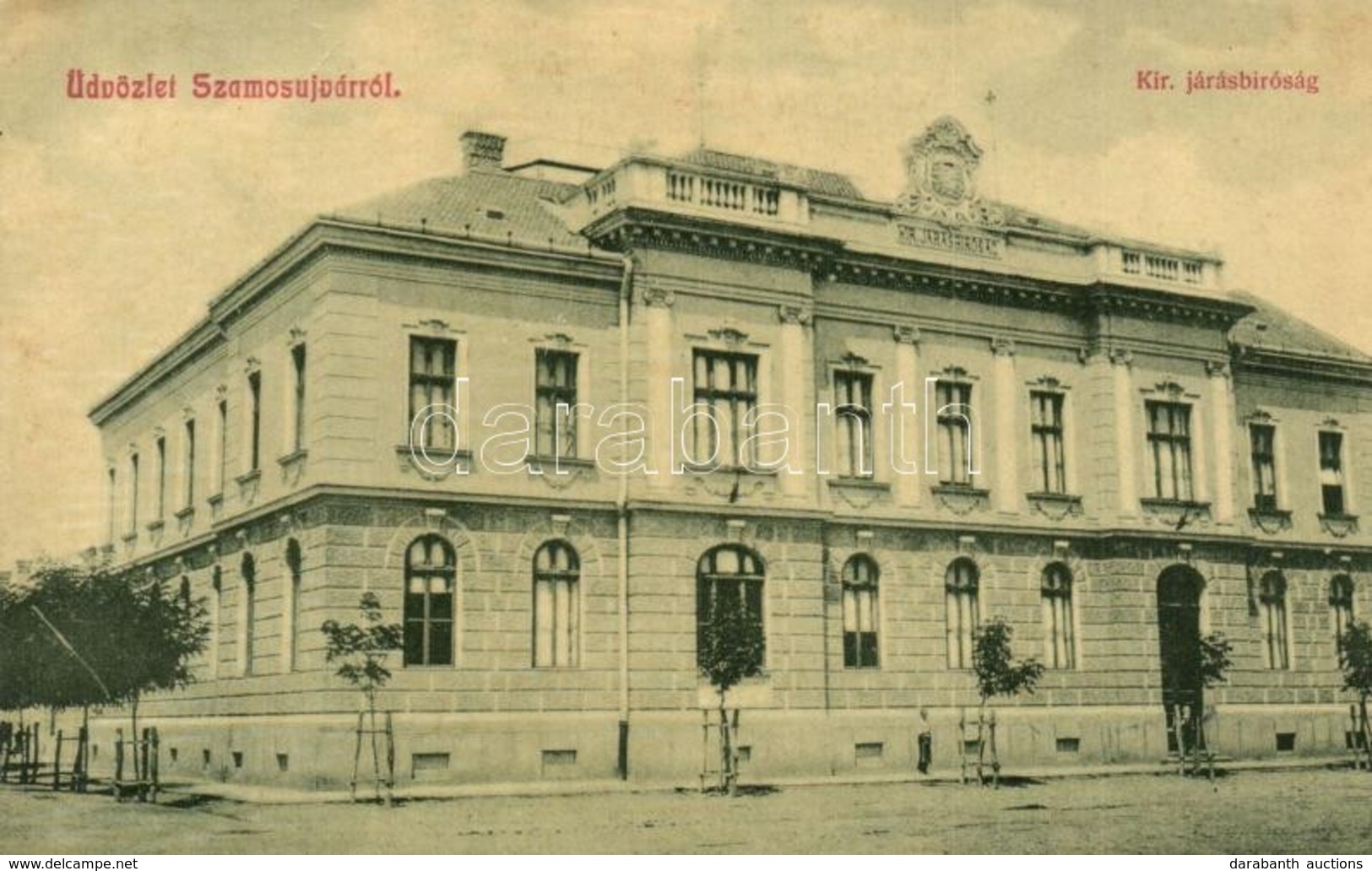 ** T2/T3 Szamosújvár, Gherla; Kir. Járásbíróság. W. L. 1872. / District Court (EK) - Unclassified