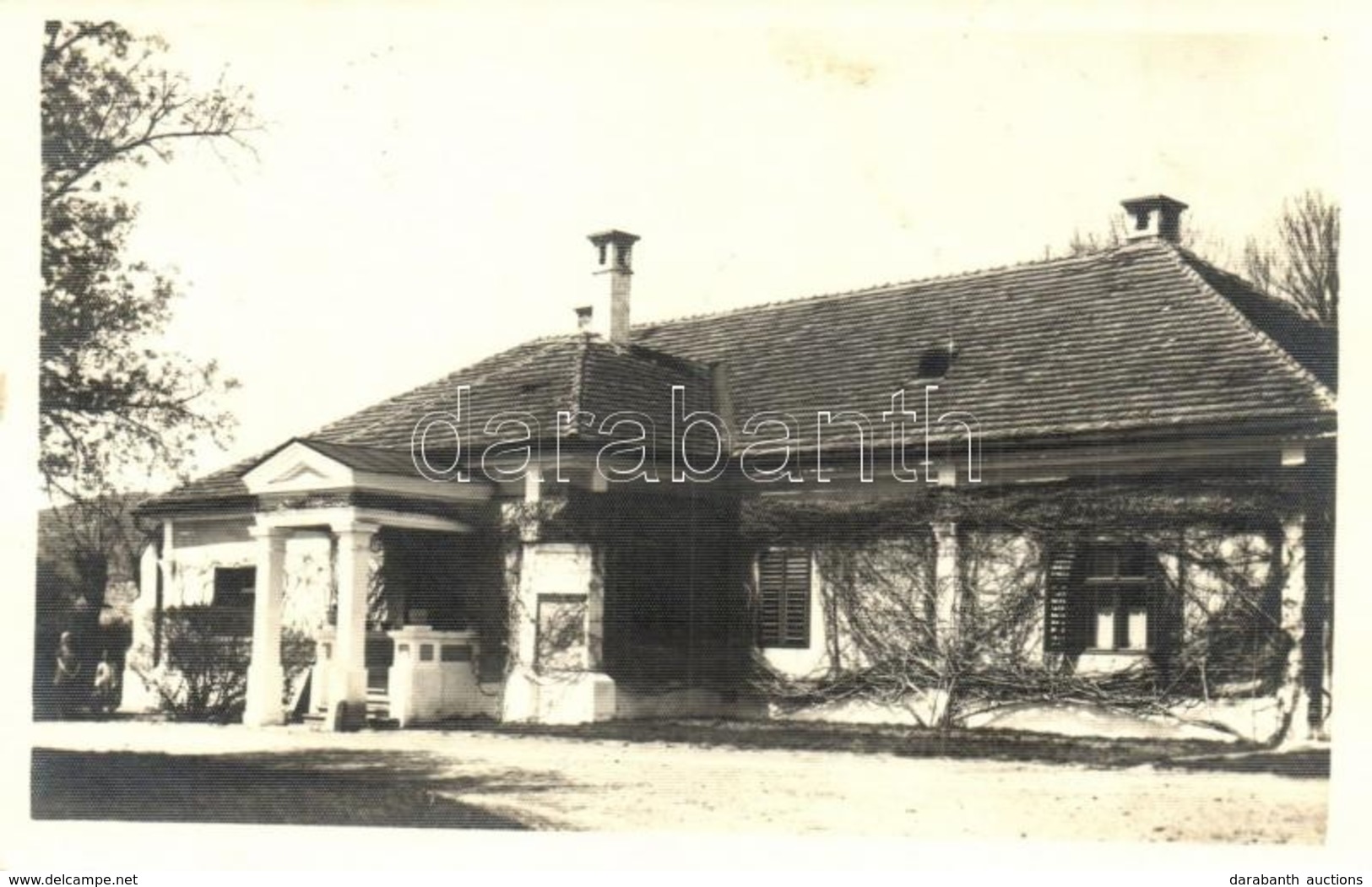 T2/T3 1940 Székelykeresztúr, Cristuru Secuiesc; Gyárfás Kúria, Kastély / Villa Castle. Nagy Photo '1940 Székelykeresztúr - Unclassified