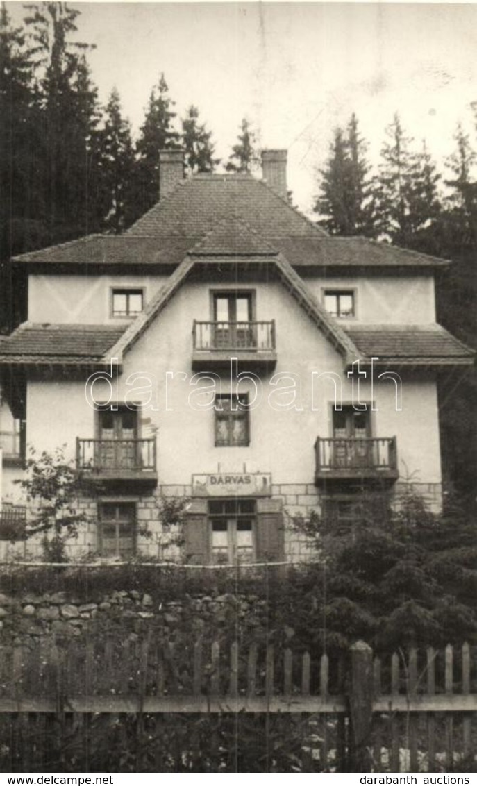 T2 ~1940 Tusnádfürdő, Baile Tusnad; Darvas üzlete / Shop. Gáll Béla Photo - Unclassified