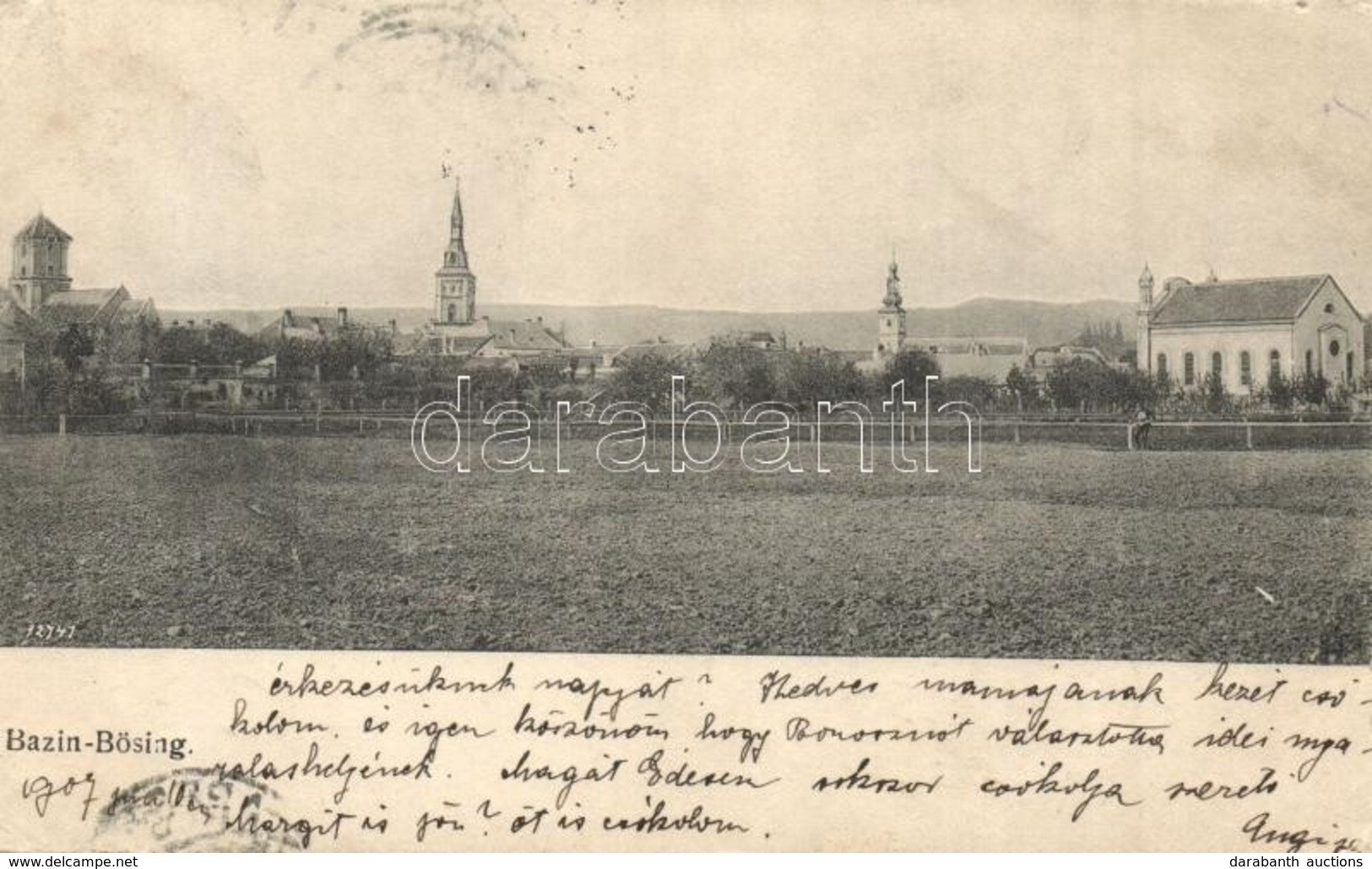 T3 Bazin, Bösing, Bözing, Pezinok; Templomok, Zsinagóga. Verlag Alfred Klein / Churches, Synagogue (EB) - Unclassified