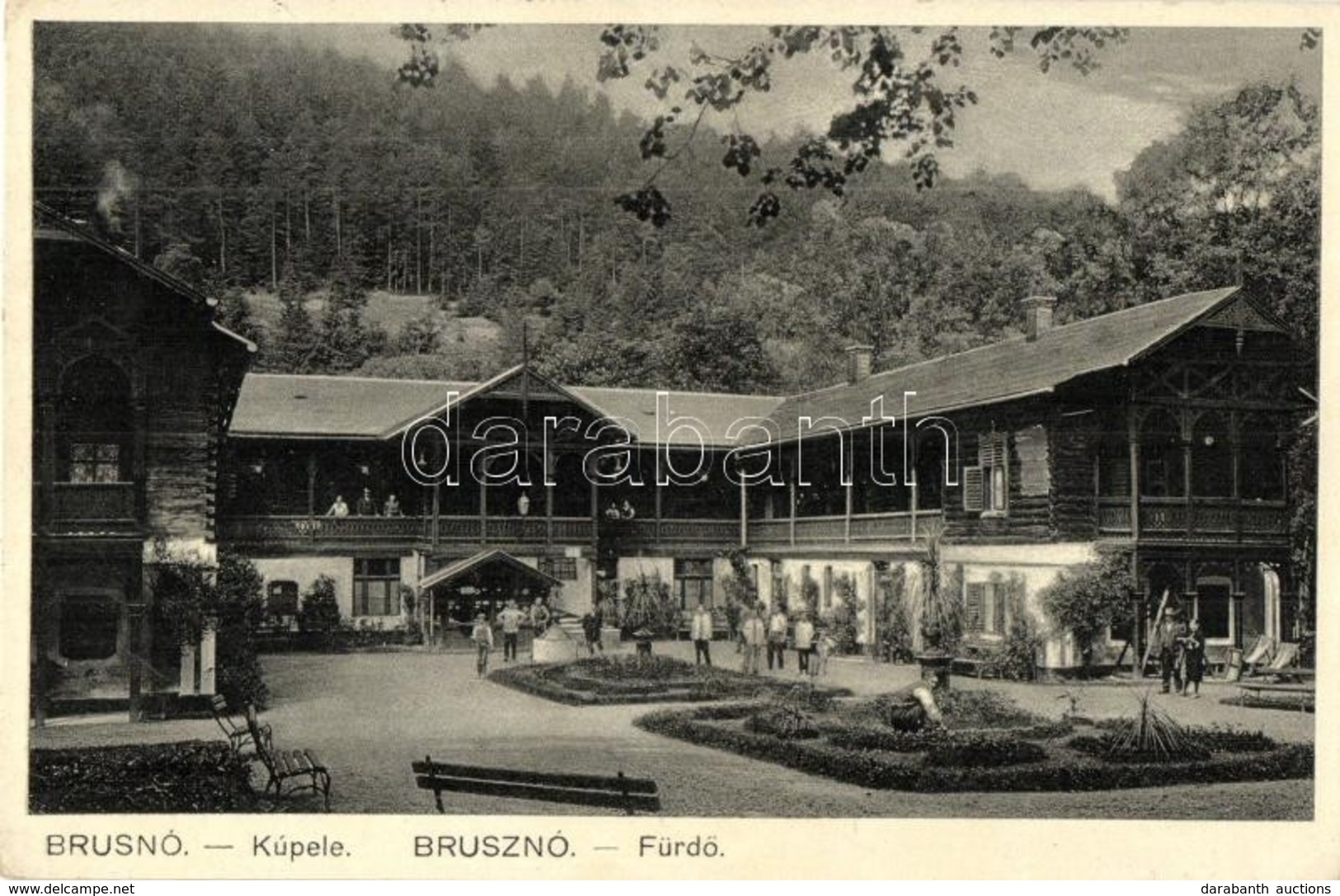 T2/T3 Borosznó, Brusznó, Brusno; Fürdő / Spa  (EK) - Non Classificati