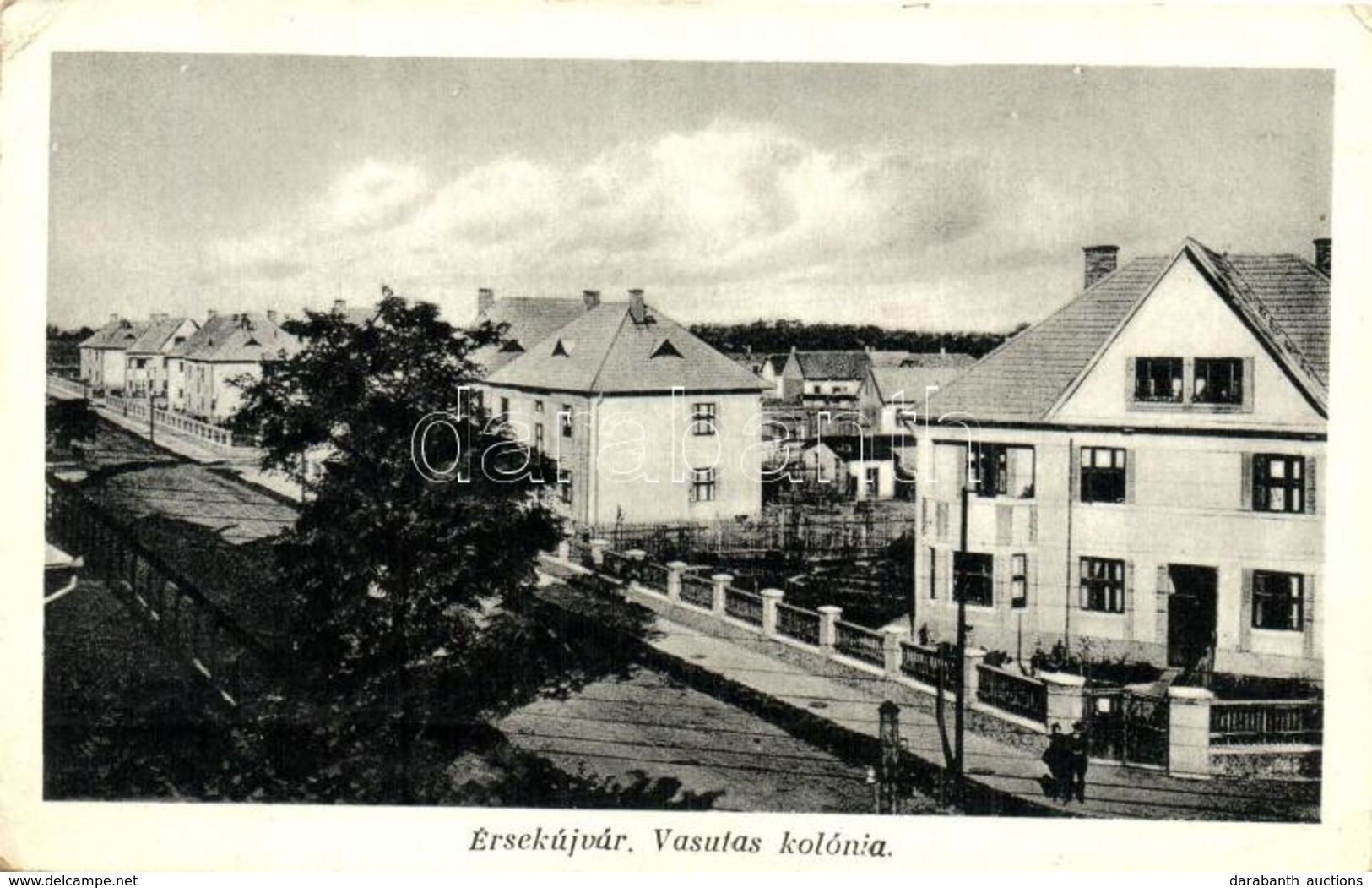 T2/T3 Érsekújvár, Nové Zamky; Vasutas Kolónia / Railwayman Colony (EK) - Unclassified