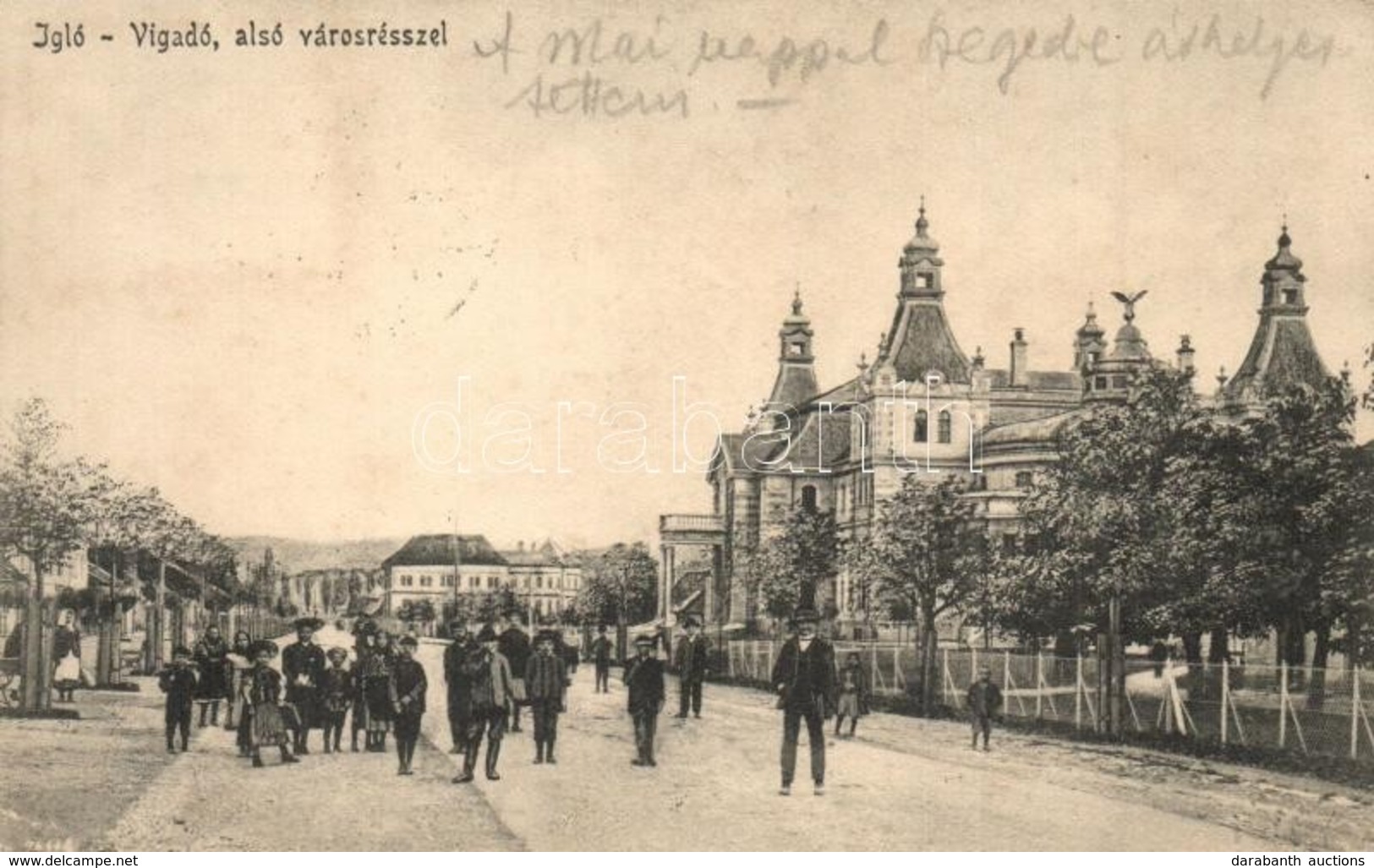 T2/T3 Igló, Iglau, Spisská Nová Ves; Vigadó, Alsó Városrész / Redoute, Street  (EK) - Unclassified