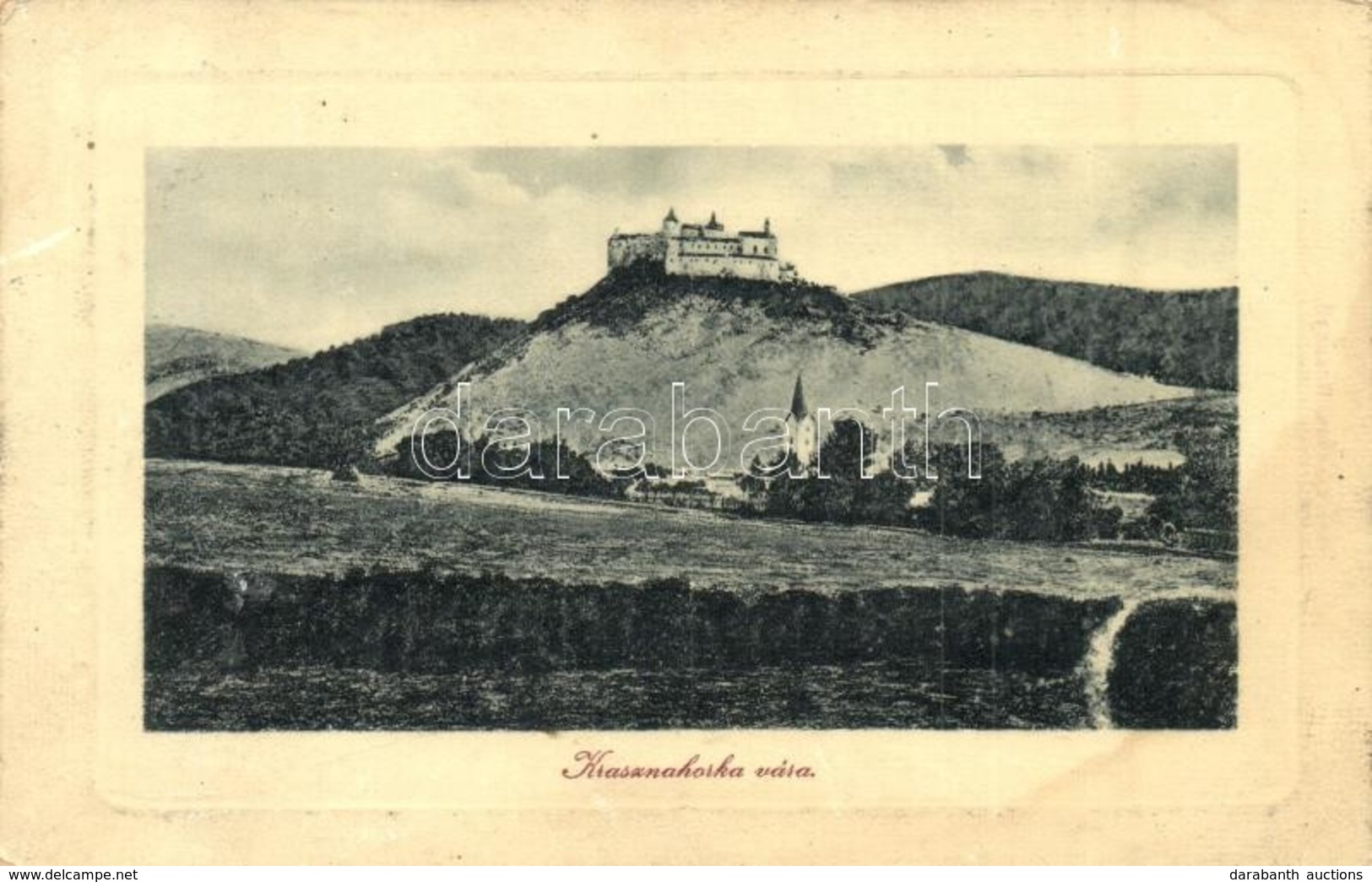 T2/T3 Krasznahorkaváralja, Krásnohorské Podhradie; Vár. W. L. Bp. Fuchs József Kiadása /  Castle (EK) - Unclassified