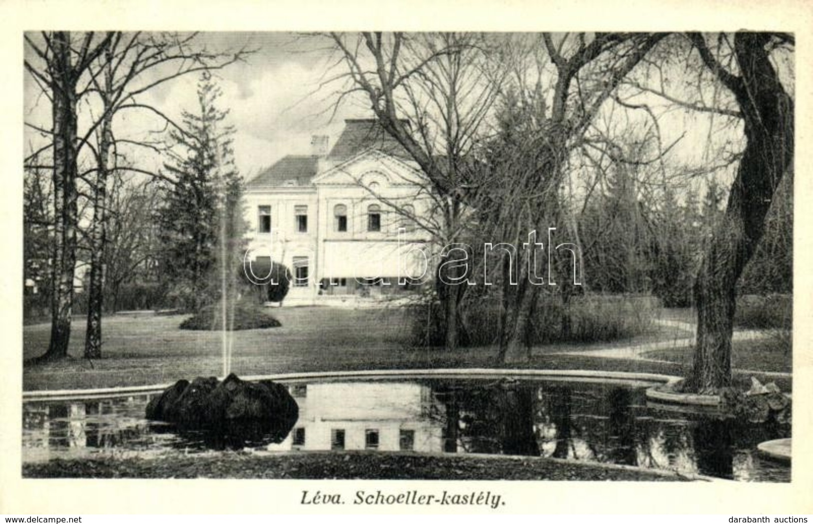 T2 Léva, Levice; Schoeller Kastély / Castle - Unclassified