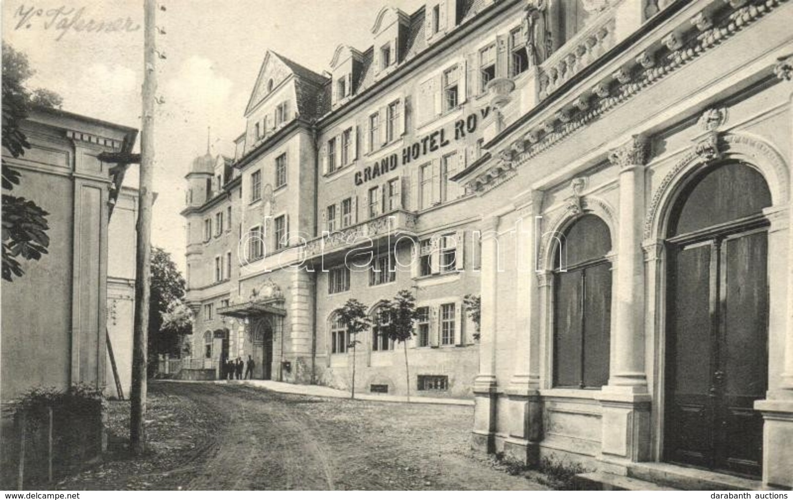 T2 Pöstyén, Pistyan, Piestany; Grand Hotel Royal Szálloda. Kohn Bernát Kiadása / Grand Hotel - Unclassified