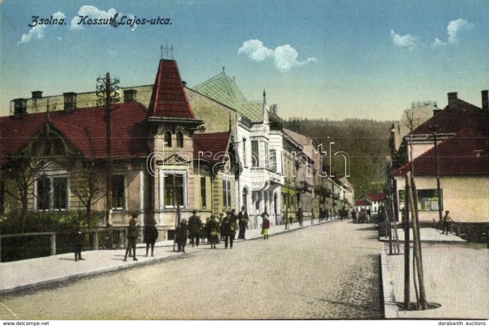 T3 Zsolna, Sillein, Zilina; Kossuth Lajos Utca / Street View (Rb) - Non Classificati