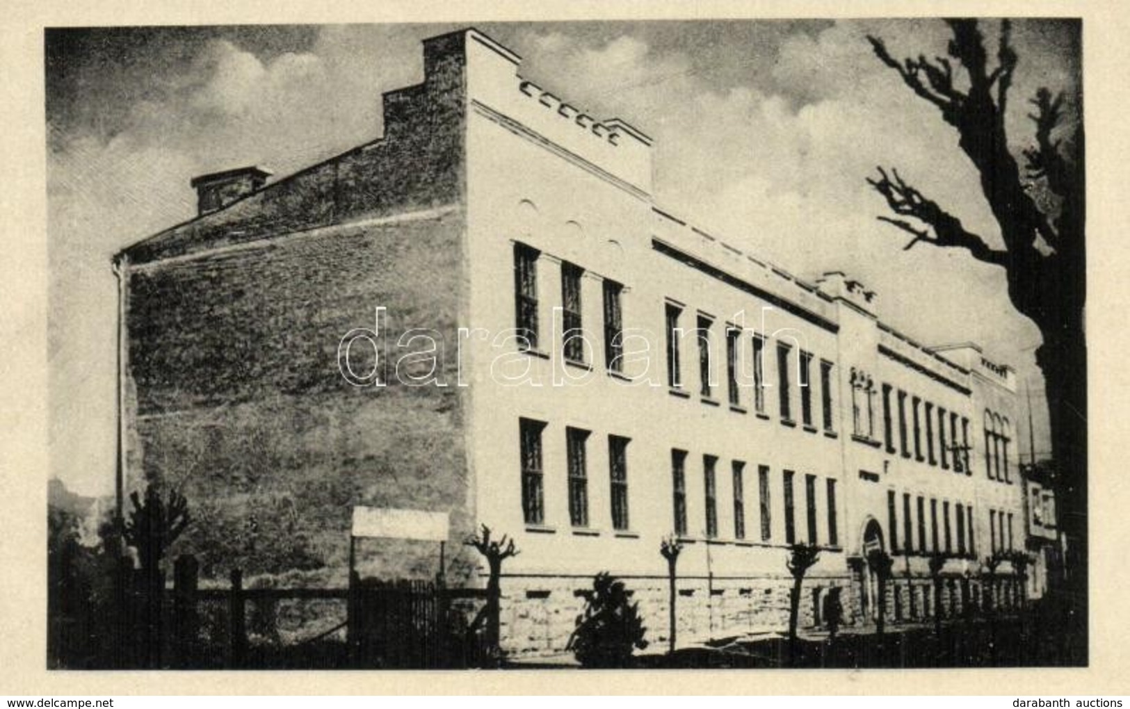 ** T1/T2 Munkács, Mukacevo, Mukacheve; Héber Zsidó Gimnázium / Hebrew Grammar School, Judaica - Non Classificati