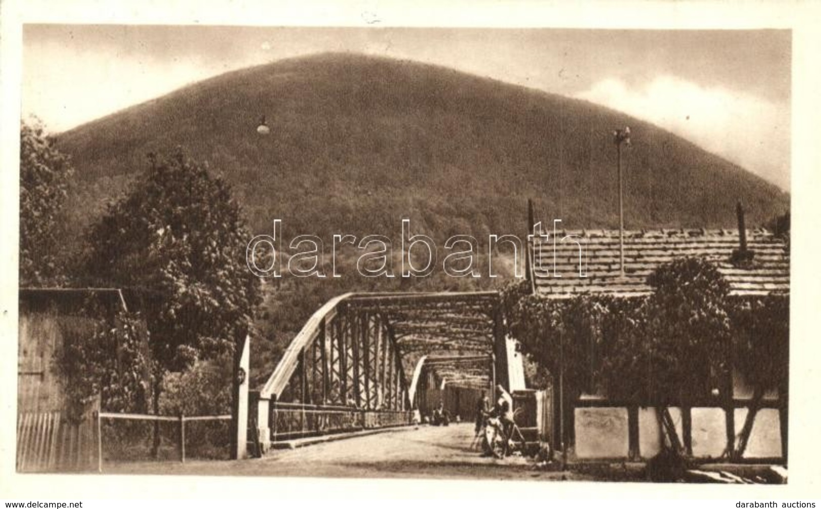 T2 Técső, Tacovo; Nereszen-hegy, Híd, Kerékpár / Mountain, Bridge, Bicycle - Unclassified