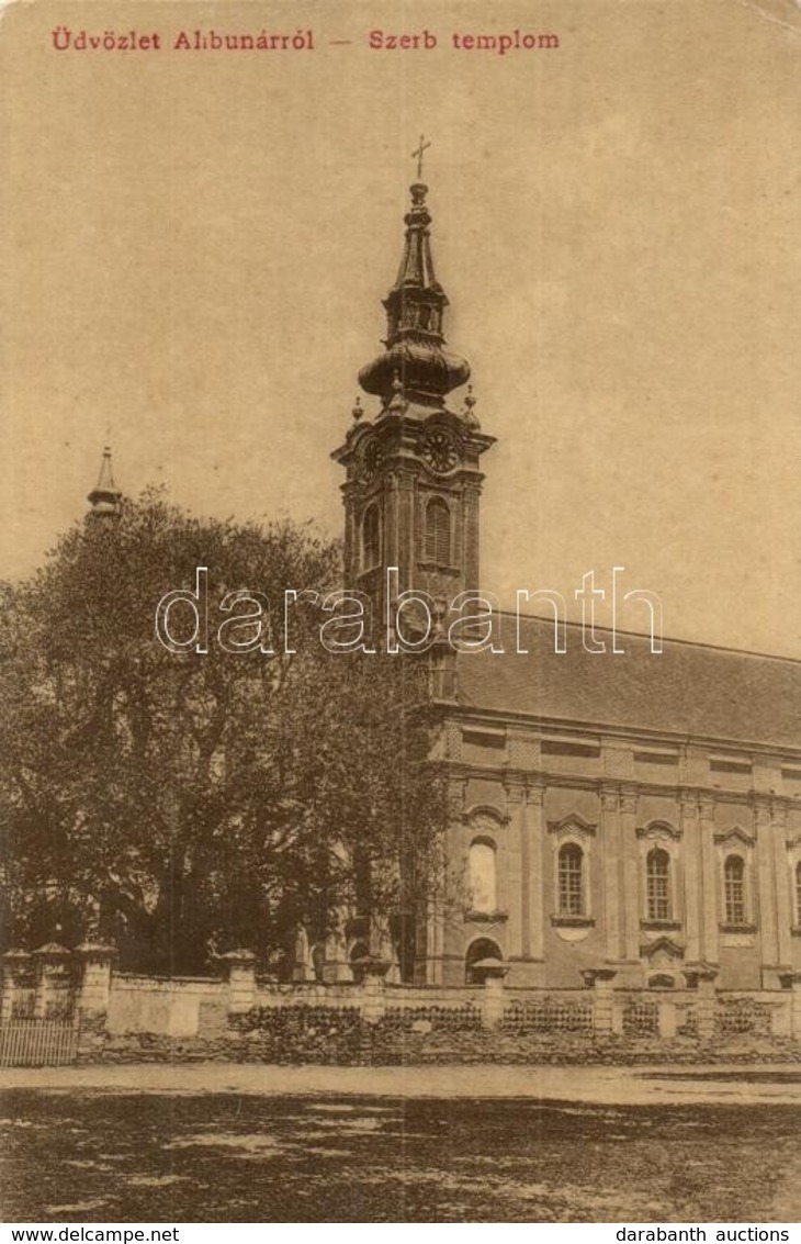 ** T2/T3 Alibunár, Alibunar; Szerb Ortodox Templom. W. L. 1234. / Serbian Orthodox Church (EK) - Non Classificati