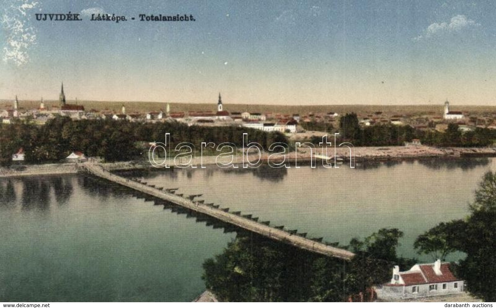 ** T2 Újvidék, Novi Sad; Hajóhíd / Pontoon Bridge - Unclassified