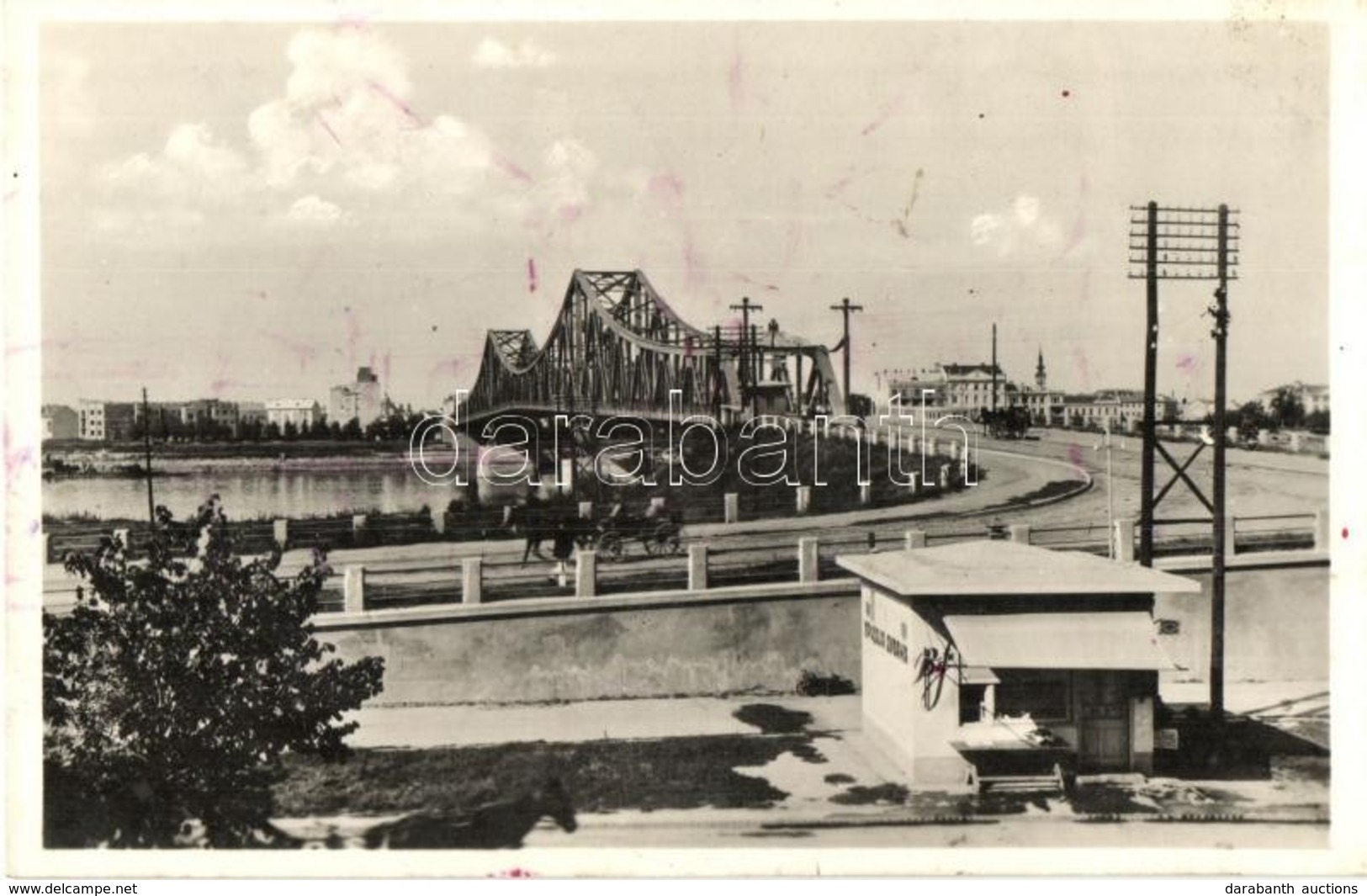 * T2 Újvidék, Novi Sad; Közúti Híd A Szétrombolás Előtt / Bridge Before Destruction - Unclassified