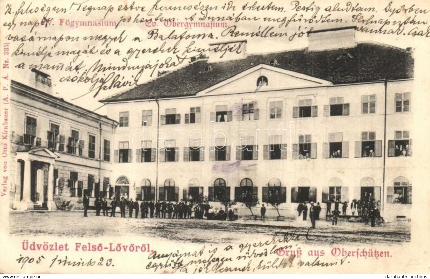 T2/T3 Felsőlövő, Oberschützen; Evangélikus Főgimnázium / Grammar School  (EK) - Sin Clasificación