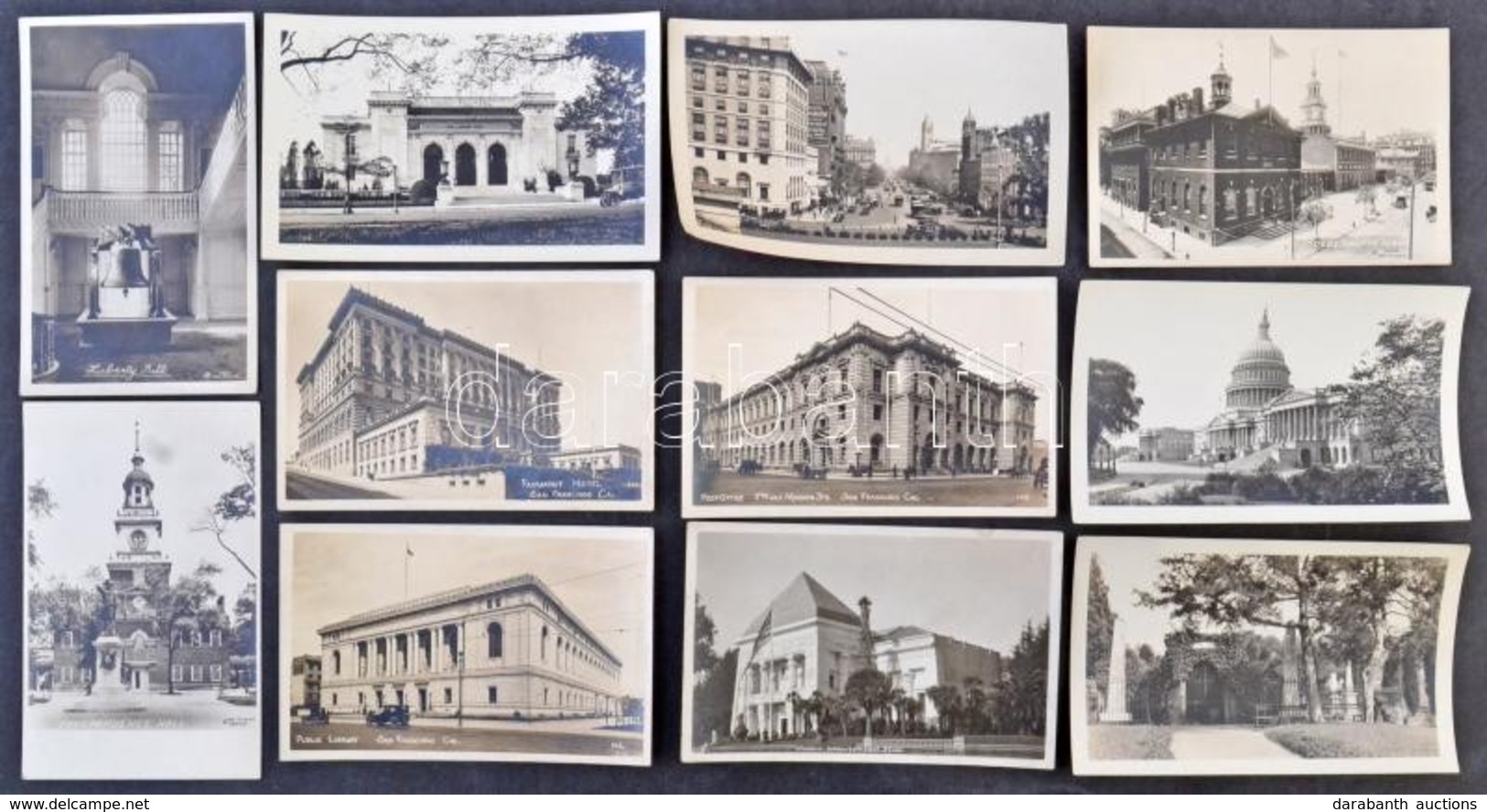 ** * San Francisco - 21 Pre-1926 Postcards And Photos - Non Classificati