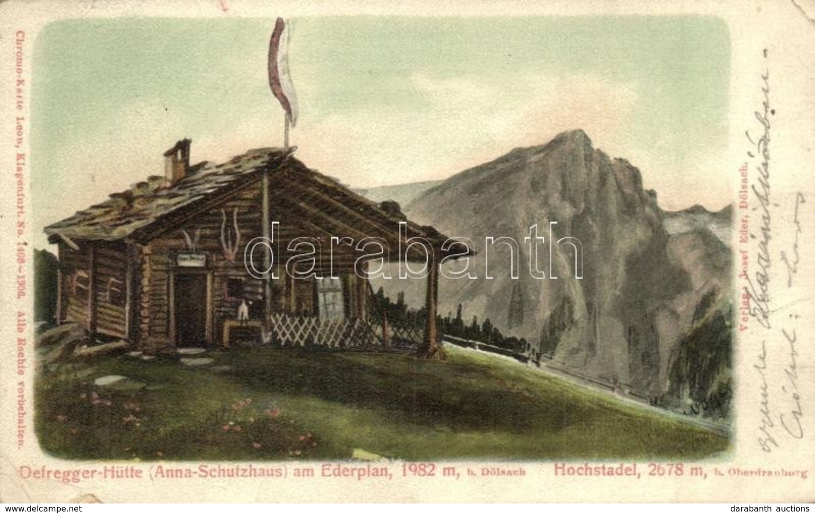 T3 Dölsach, Defregger-Hütte (Anna-Schutzhaus) Am Ederplan / Rest House (small Tear) - Ohne Zuordnung