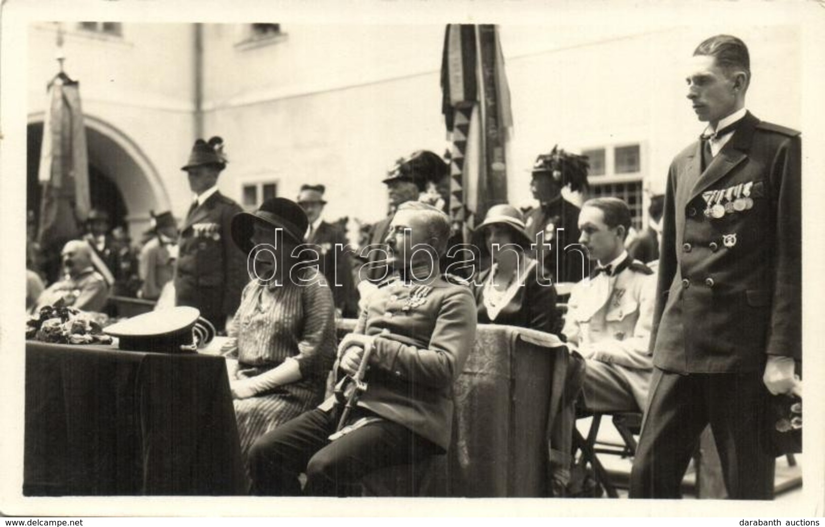 ** T1 1930 Lilienfeld, Kameradschafts-Verein, Fahnenweihe / Flag Consecration Of The Camaraderie Club. Phot-Anstalt W. W - Unclassified