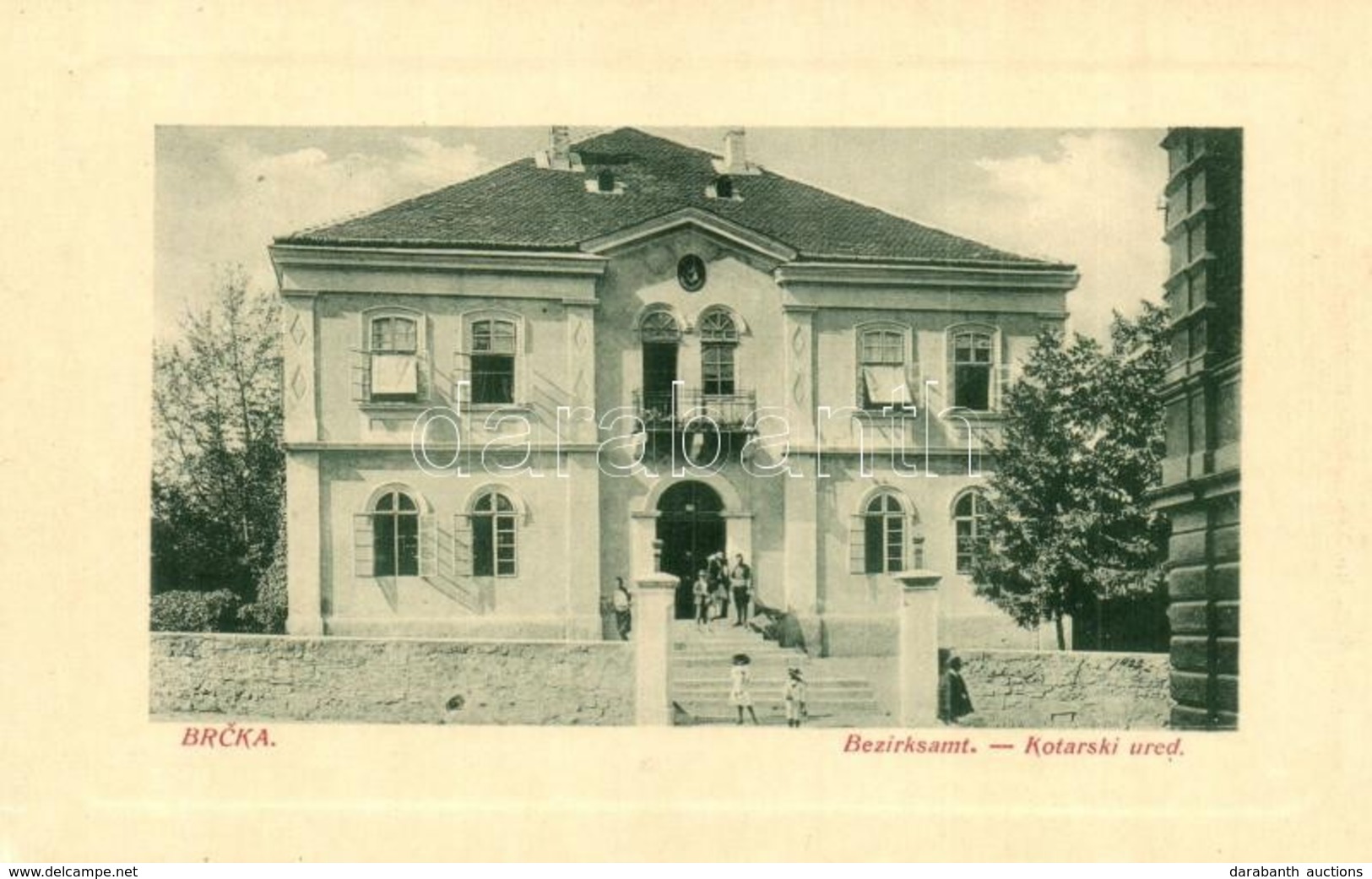 ** T2 Brcko, Brcka; Bezirksamt / Kotarski Ured / District Office. W. L. Bp. 3666. - Ohne Zuordnung