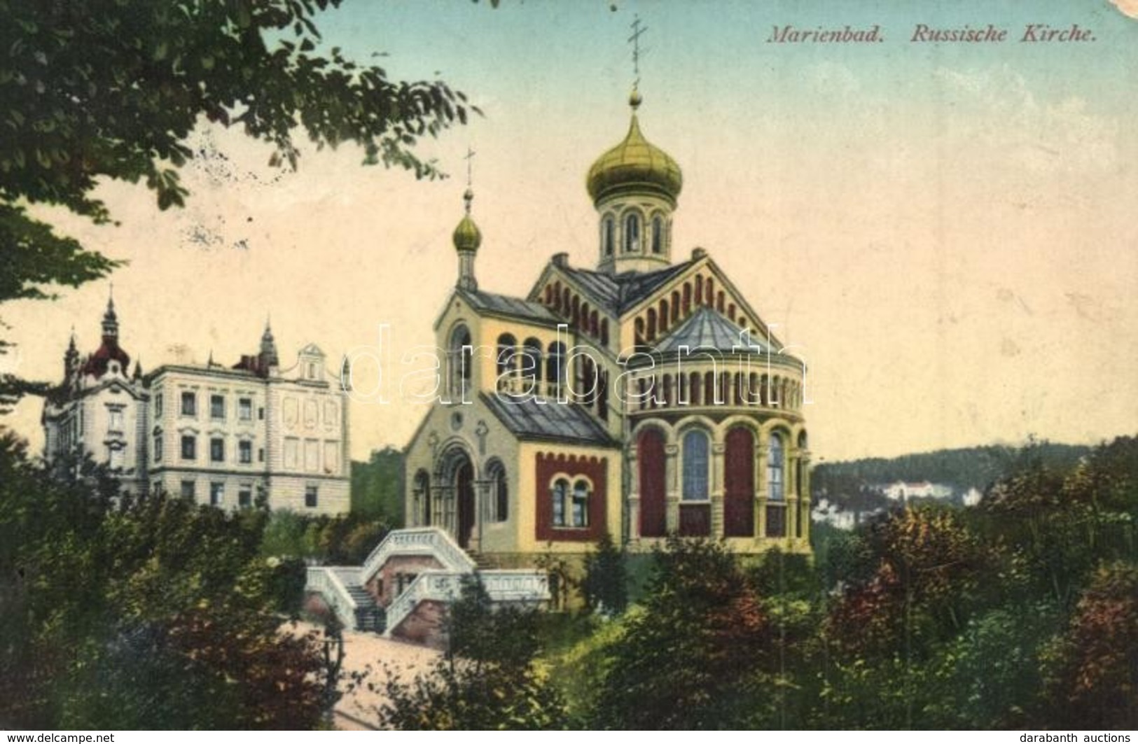 T2/T3 Marianske Lazne, Marienbad; Russische Kirche / Russian Church - Non Classificati