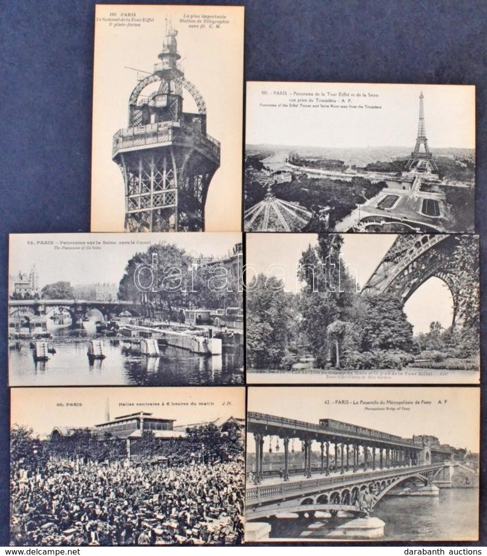** Paris - 20 Pre-1945 Postcards - Unclassified