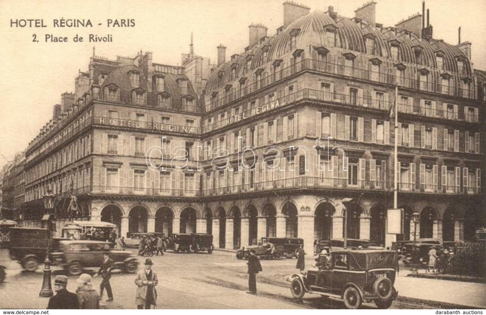 * T3 Paris, Hotel Regina, Place De Rivoli, Automobiles  (fa) - Unclassified