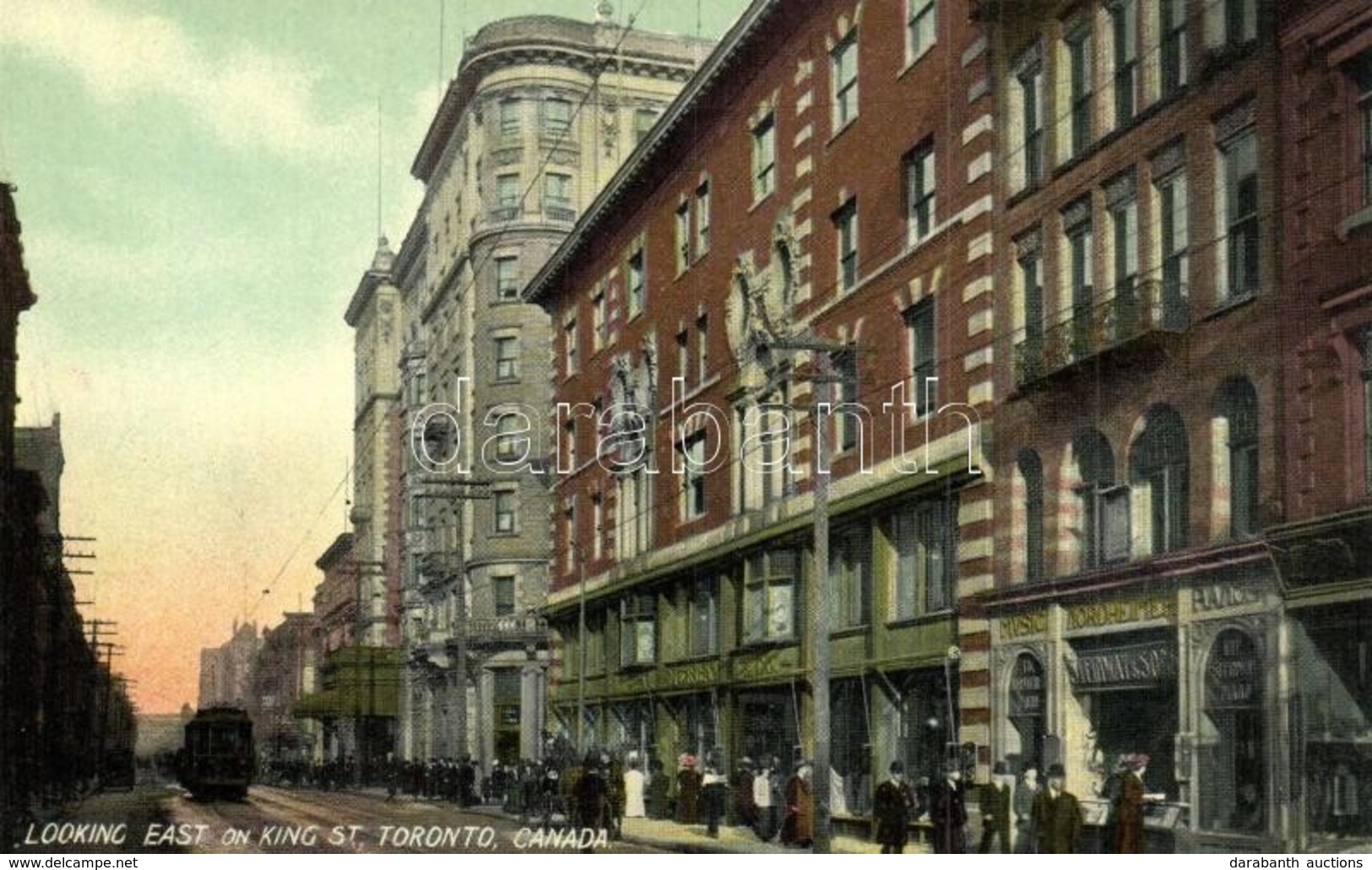 ** T2 Toronto, Looking East On King Street, Tram, Steinway & Sons Music Nordheimer Shop - Non Classificati