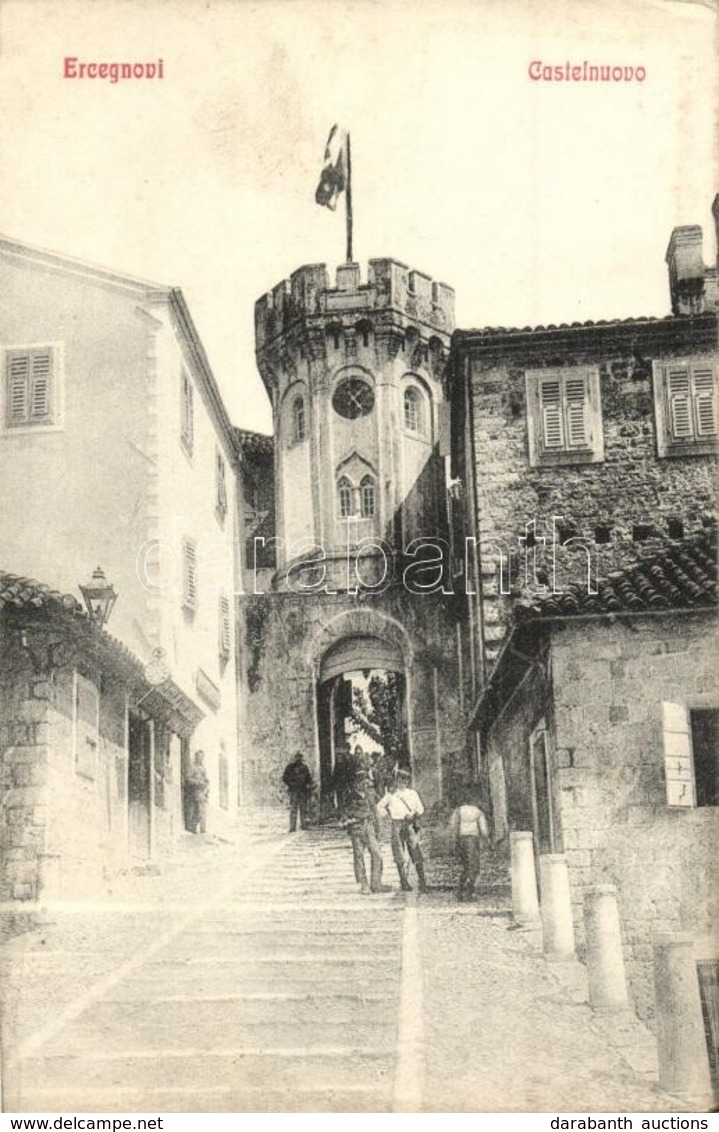 T3 Herceg Novi, Castelnuovo; Old Town Gate. W. L. Bp. 4724. Alexander Radimir (r) - Unclassified