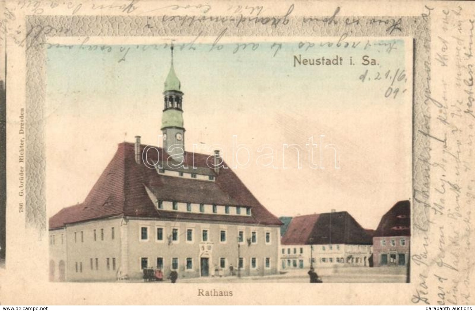 T2 Neustadt In Sachsen, Rathaus / Town Hall - Non Classificati