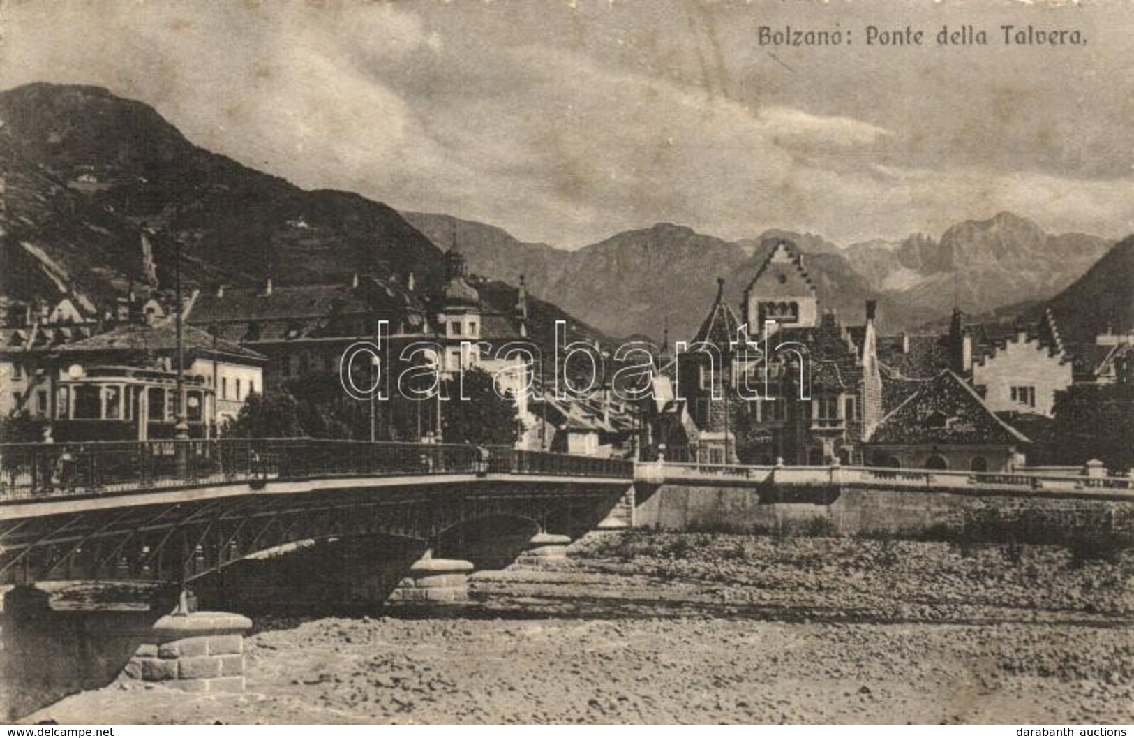 * T2/T3 Bolzano, Bozen (Südtirol); Ponte Della Talvera / Bridge With Tram  (fl) - Non Classificati