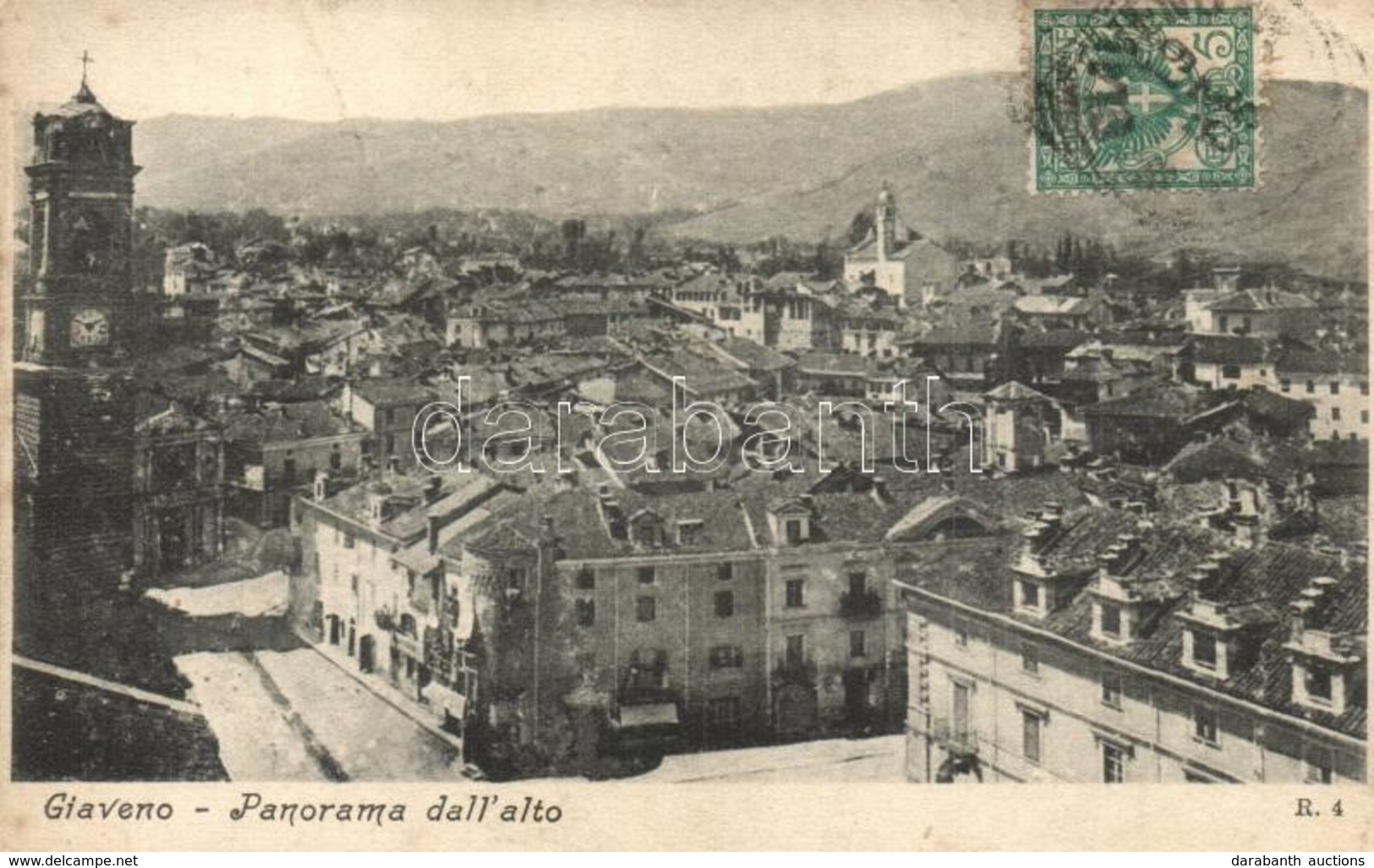 T2/T3 Giaveno, Panorama Dall'alto, TCV Card  (EK) - Non Classés