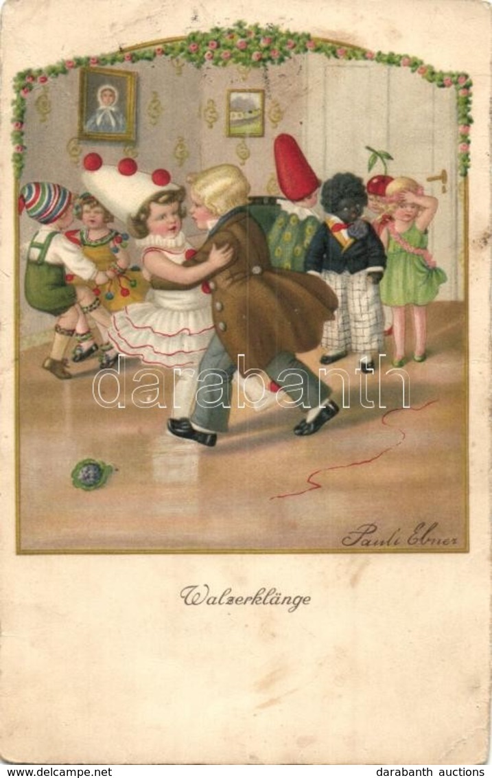 T2/T3 Walzerklänge / Children Art Postcard, A.R. No. 2639. S: Pauli Ebner (EK) - Non Classificati