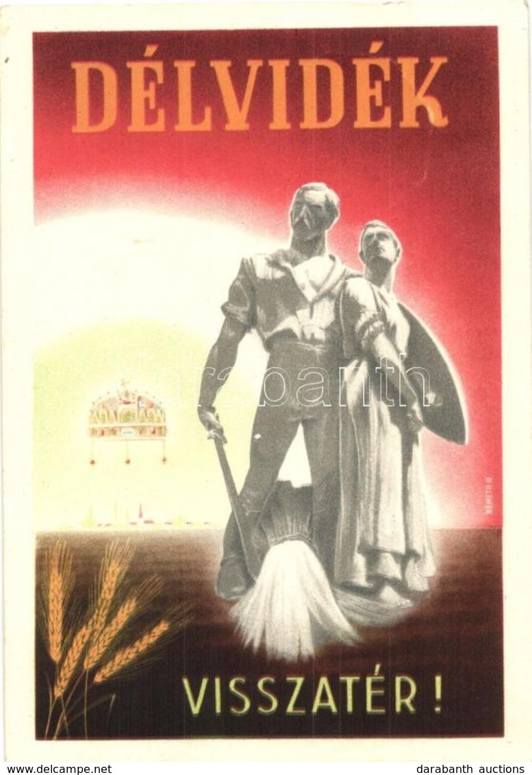 * T2 Délvidék Visszatér! / Hungarian Irredenta Propaganda, '1941 A Magyar Ipar és Kiállításügy' So. Stpl S: Németh N. - Non Classificati