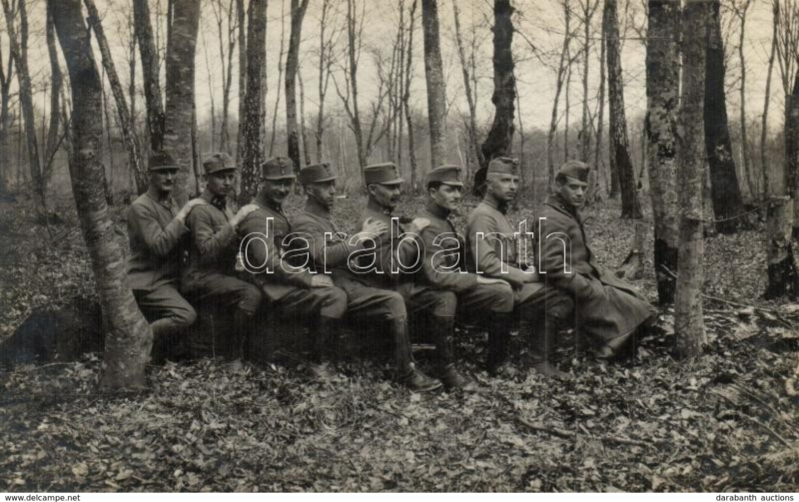 ** T2 1917 34. Gyalogezred Train (trén) Tisztikara / WWI Austro-Hungarian K.u.K. Military Infantry Regiment's Train (pac - Non Classificati