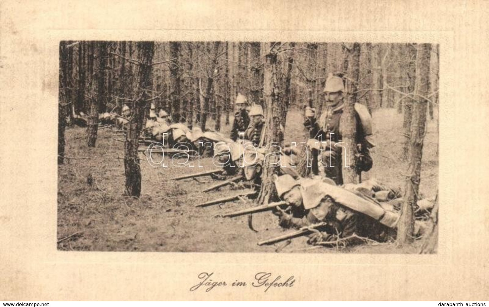 T2 Jäger Im Gefecht / German Jäger Soldiers In Battle - Non Classificati