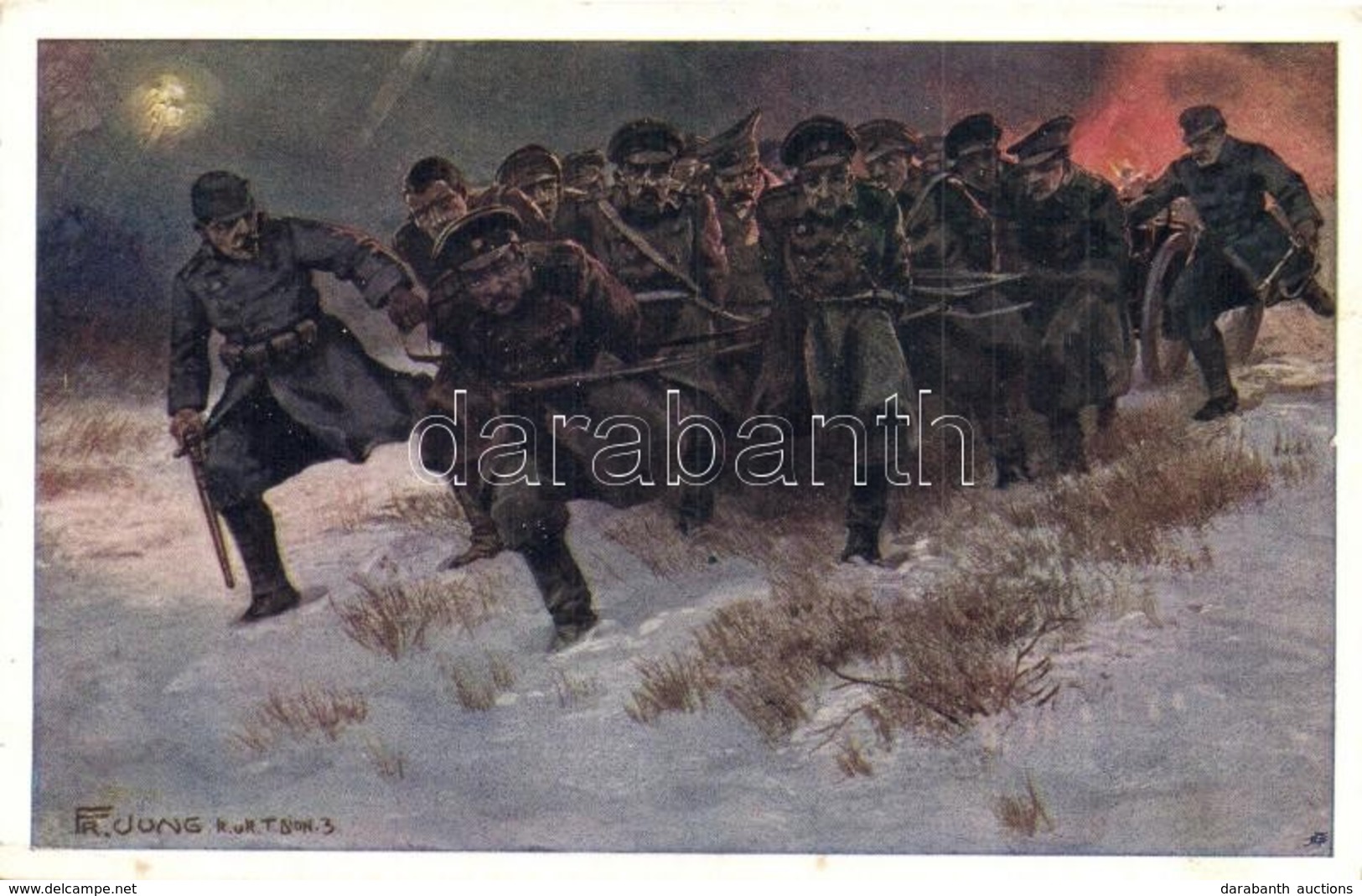 ** T2 Aus Dem Goldenen Buche Der Armee Serie V. Rotes Kreuz Postkarte Nr. 551. / K.u.K. Military Art Postcard S: Fr. Jun - Unclassified
