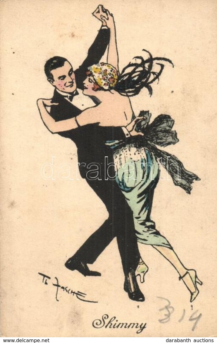 ** T2 Shimmy / Dancing Couple. H.Ch. Wien Nr. 055. S: Theodor Zasche - Unclassified