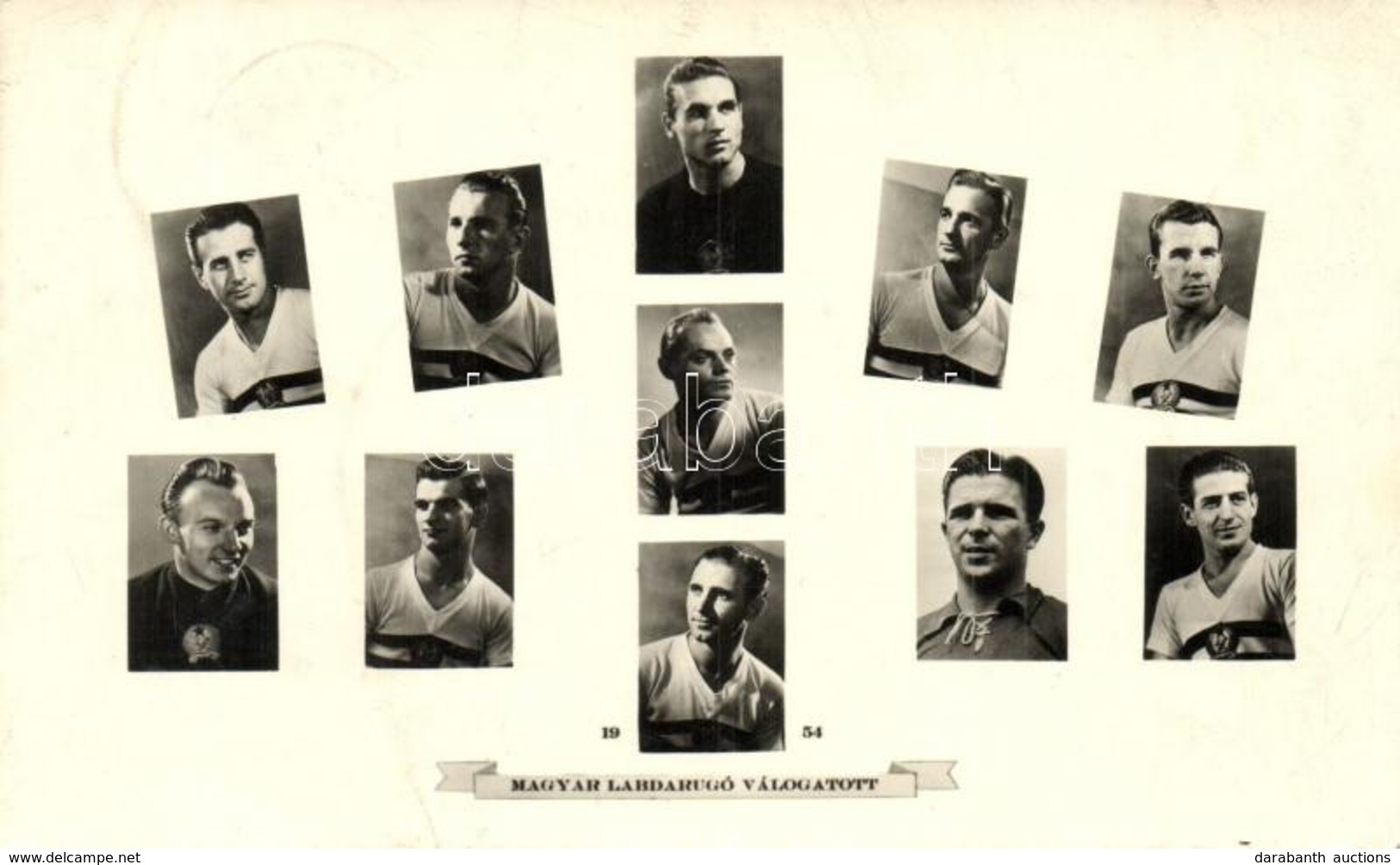 T2 1954 Magyar Labdarúgó Válogatott (a Világbajnokság Vesztes Csapata), Aranycsapat, Puskás, Grosics, Hidegkuti; Képzőmű - Unclassified