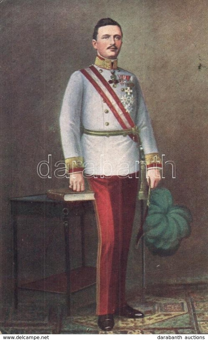 T2 IV. Károly Király / Charles IV Of Hungary 'IV. Károly Király Koronázása Napján' So. Stpl - Unclassified