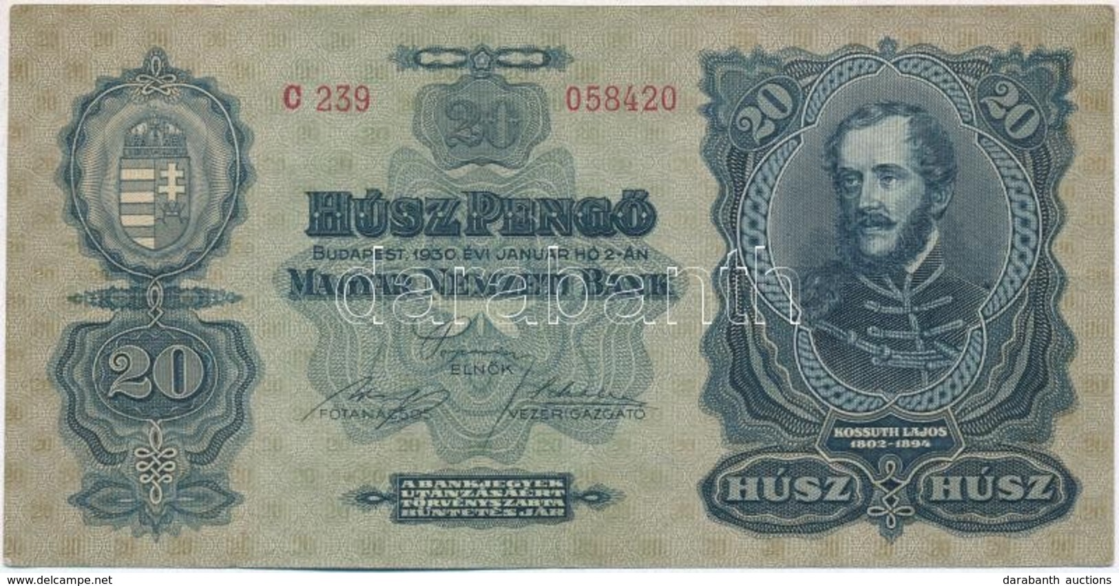 1930. 20P T:III - Non Classificati