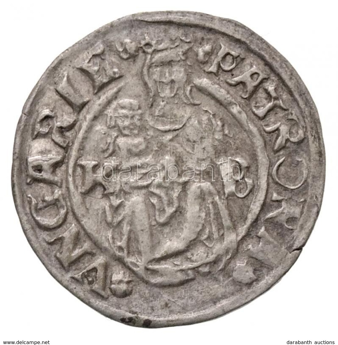 1544K-B Denár Ag 'I. Ferdinánd' (0,55g) T:1-
Hungary 1544K-B Denar Ag 'Ferdinand I' (0,55g) C:AU
Huszár: 935., Unger II. - Unclassified