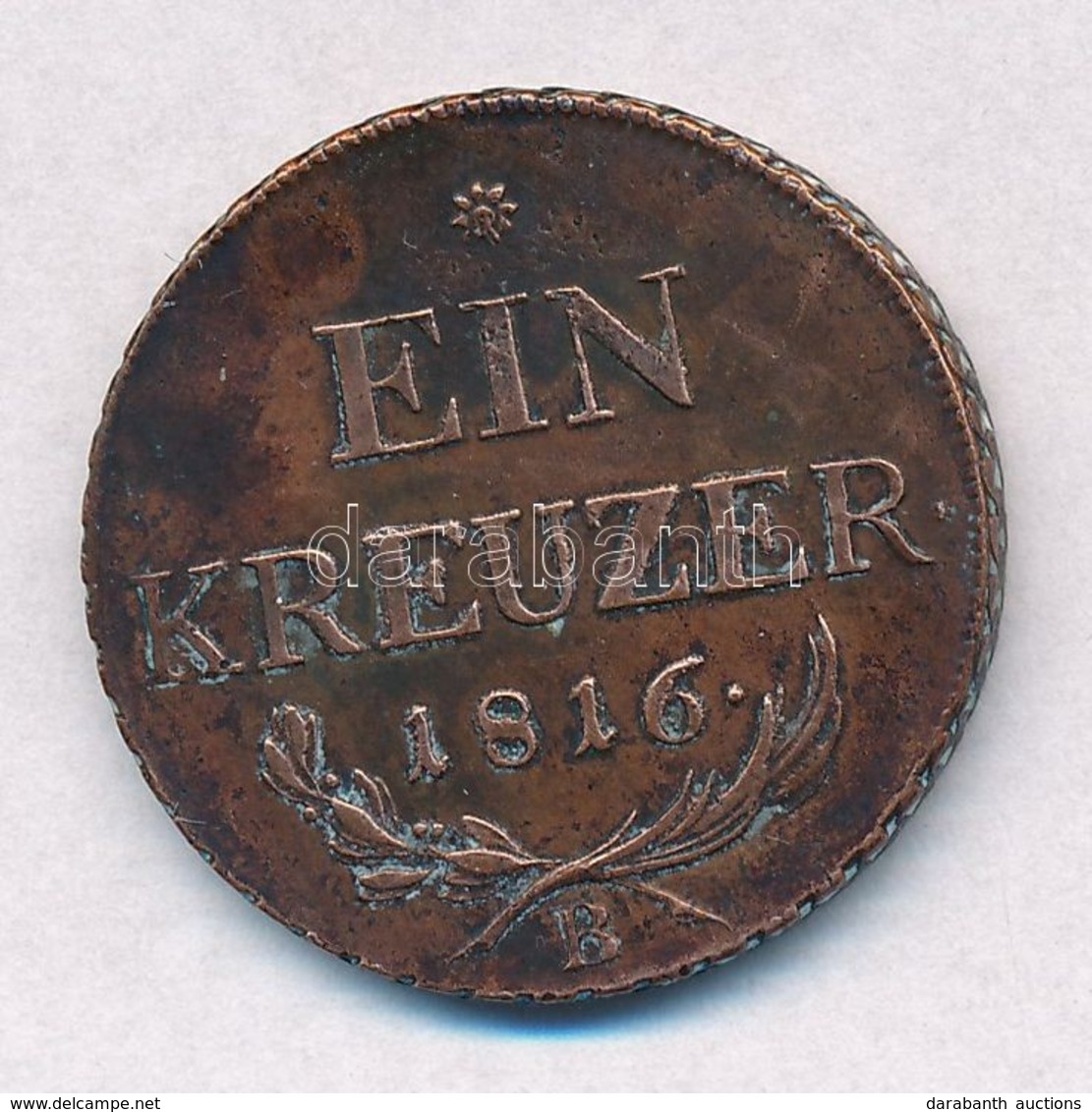 1816B 1kr Cu T:2 - Unclassified