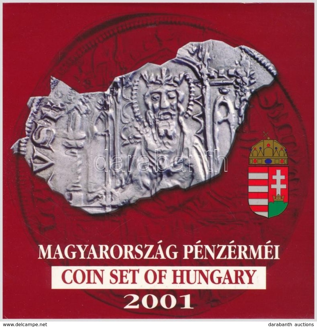 2001. 1Ft-100Ft (7xklf) Forgalmi Sor Dísztokban, 'Magyarország Pénzérméi' Sorozat T:BU 
Adamo FO34 - Unclassified