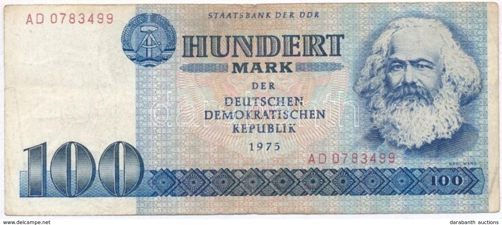 NDK 1975. 100M T:III
GDR 1975. 100 Mark C:F - Unclassified