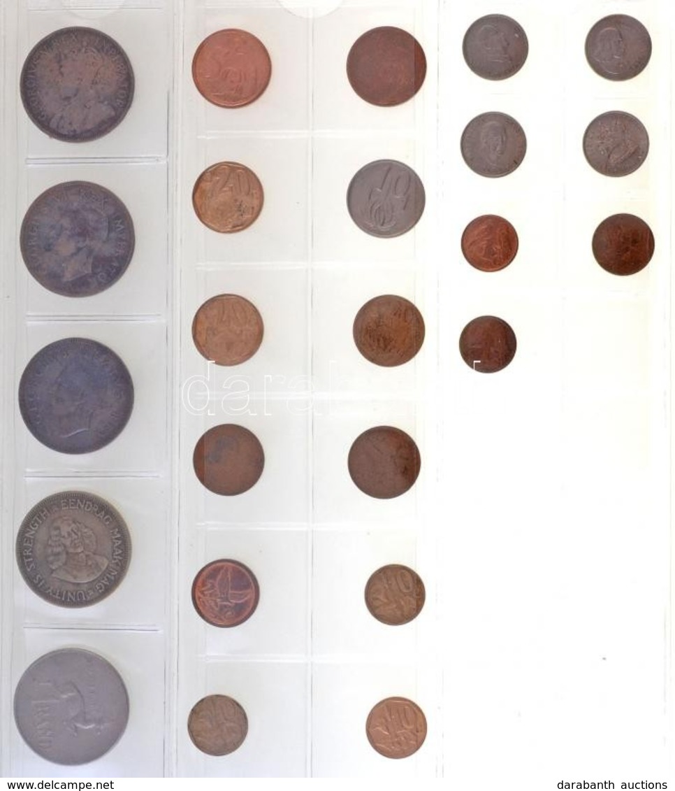 Dél-Afrika 1932-2010. 45db Különféle érme Két Berakólapon T:1-,2,2-
South Africa 1932-2010. 45pcs Of Diferent Coins In T - Unclassified