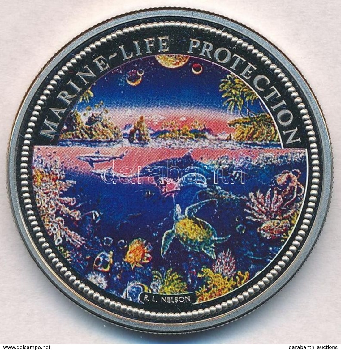 Palau 1993. 1$ Cu-Ni 'Tengeri élet Védelme - Ülő Sellő' Multicolor T:PP
Palau 1993. 1 Dollar Cu-Ni 'Marine Life Protecti - Unclassified