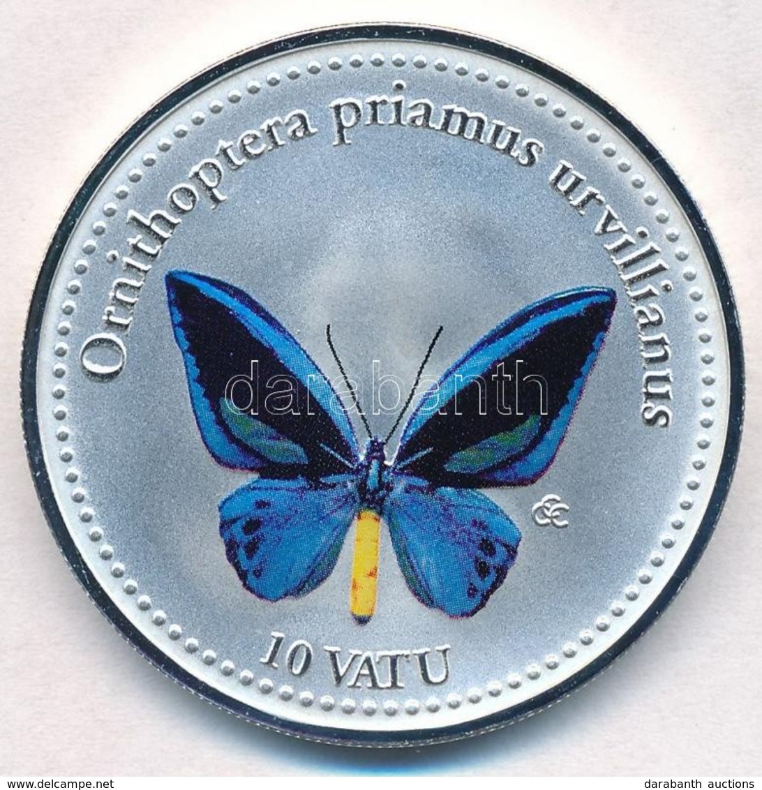 Vanuatu 2006. 10V Ezüstözött Cu-Ni 'Ornithoptera Priamus Urvillianus' T:PP
Vanuatu 2006. 10 Vatu Silver Plated Cu-Ni 'Or - Unclassified