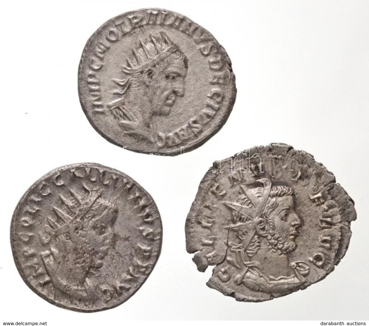 Római Birodalom / Antiokheia / Traianus Decius 249-251. Antoninianus Ag (3,9g) + Róma / Gallienus 256-257. Antoninianus  - Non Classificati